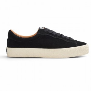 Black / White Men's Last Resort AB VM002 Suede Lo Skate Shoes | Canada-7418965