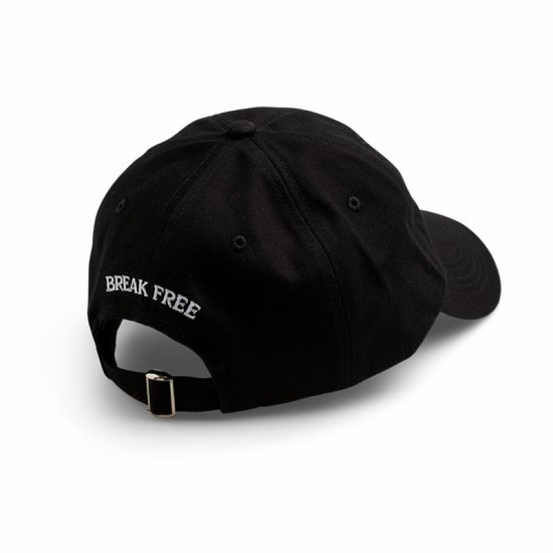 Black Men's Last Resort AB Atlas Logo Daddy Cap | Canada-2018456