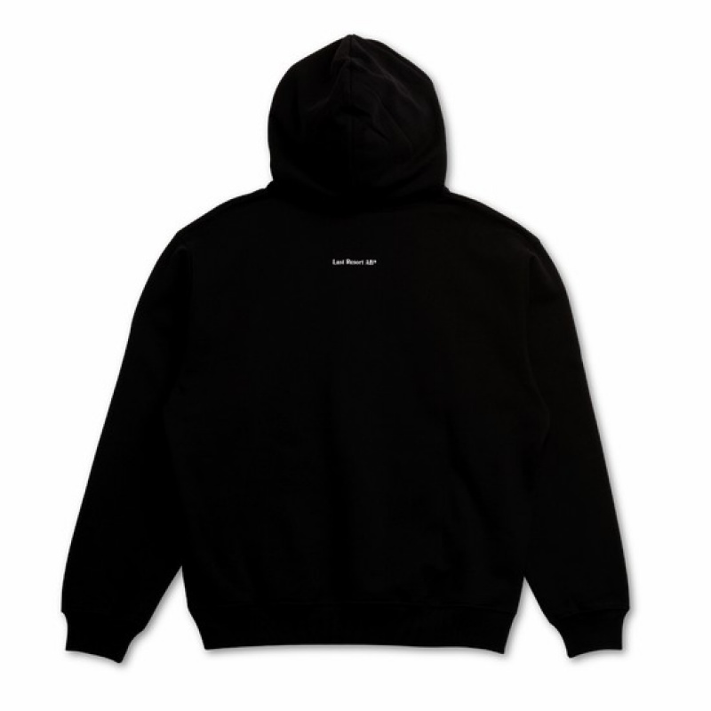 Black Men's Last Resort AB Heel Tab Hoodie | Canada-8710294