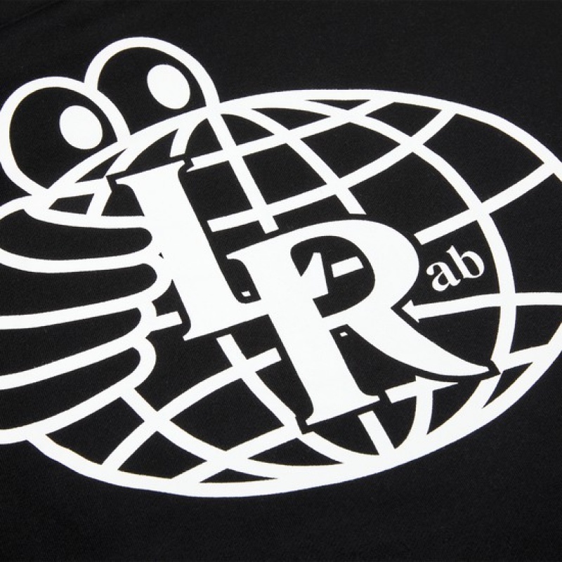 Black Men's Last Resort AB LRAB Atlas Monogram Hoodie | Canada-9213647