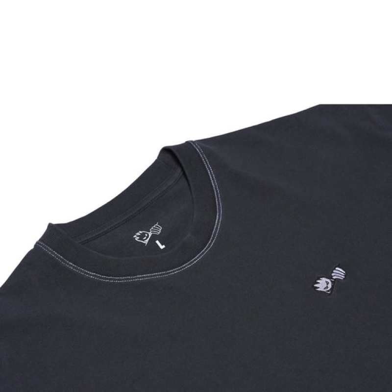 Black Men's Last Resort AB LRAB x SPITFIRE LS T Shirts | Canada-8037926