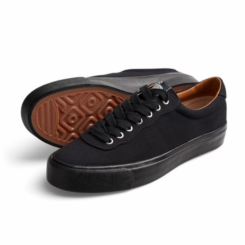 Black Men's Last Resort AB VM001 Canvas Lo Skate Shoes | Canada-9178362
