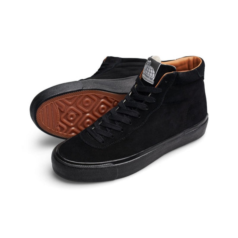 Black Men's Last Resort AB VM001 Hi Suede Skate Shoes | Canada-0563827
