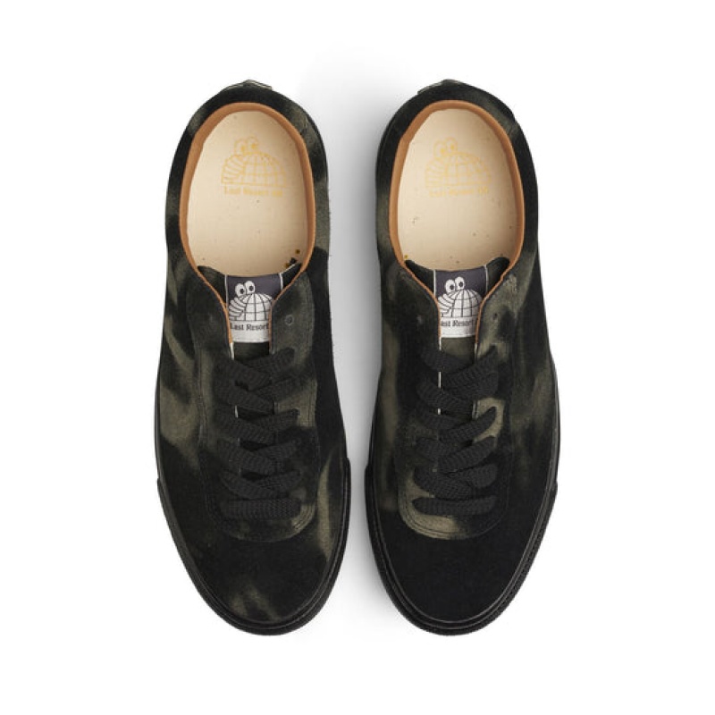 Black Men's Last Resort AB VM001 Lo Cloudy Suede Skate Shoes | Canada-1384920