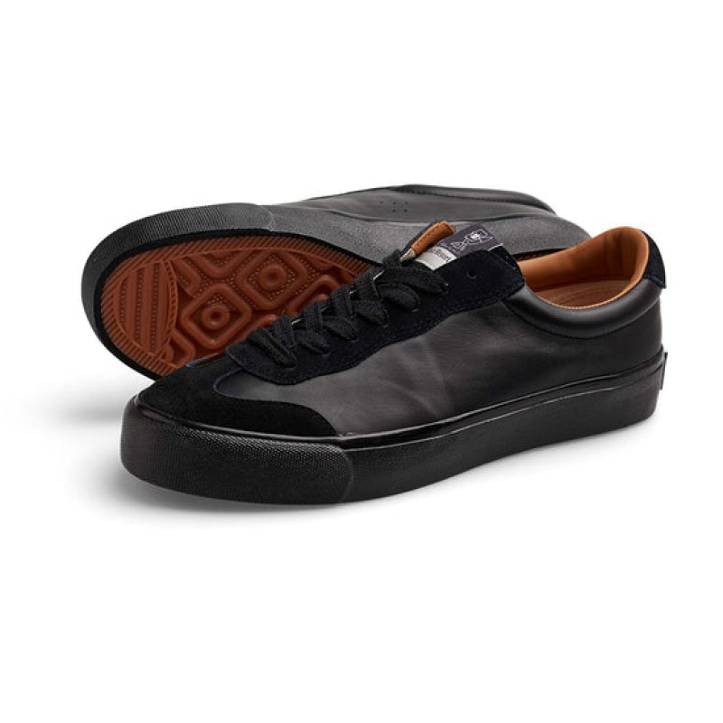 Black Men's Last Resort AB VM004 Milic Leather/Suede Skate Shoes | Canada-6019875