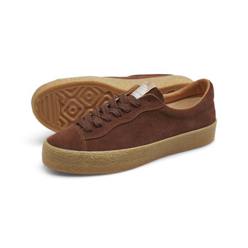 Brown Men's Last Resort AB VM002 Suede Lo Skate Shoes | Canada-5423890