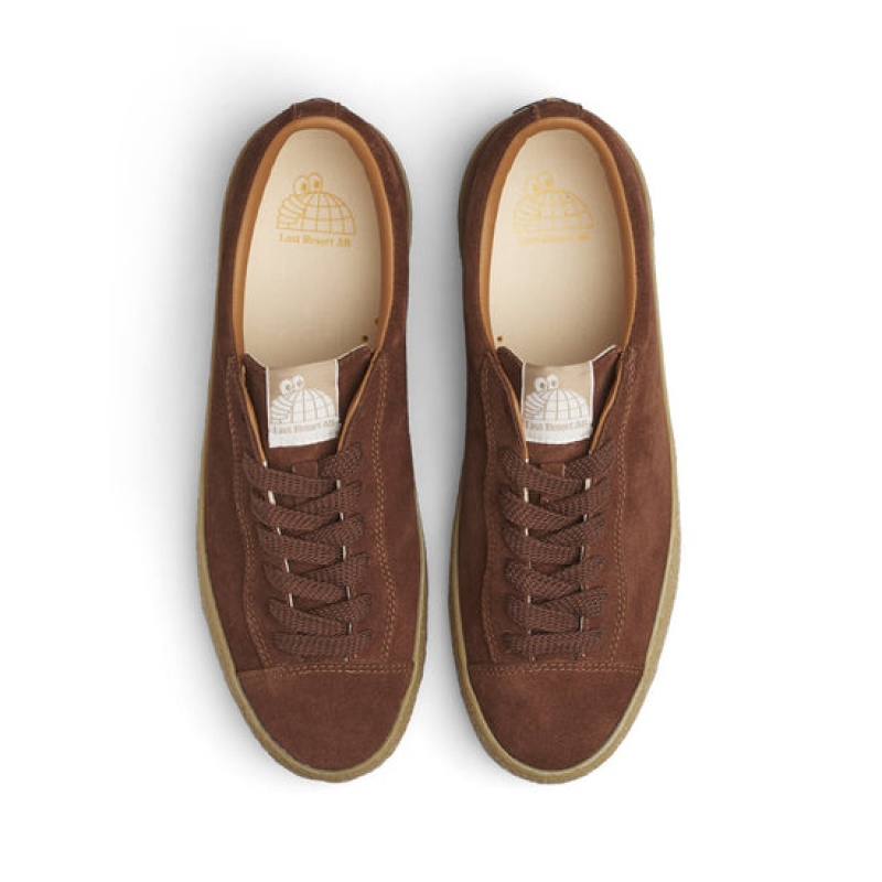 Brown Men's Last Resort AB VM002 Suede Lo Skate Shoes | Canada-5423890