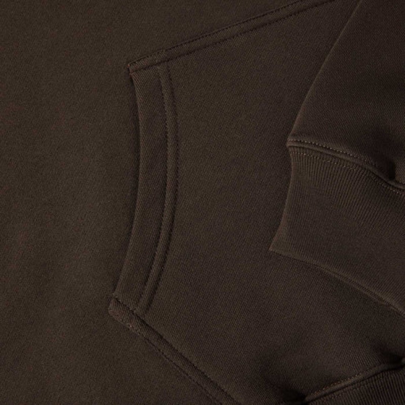 Dark Brown Men's Last Resort AB Atlas Monogram Hoodie | Canada-0958234