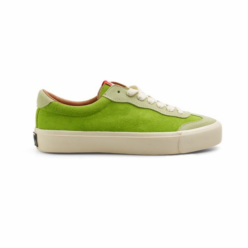 Green / White Men\'s Last Resort AB VM004 Milic Suede Sneakers | Canada-2471903