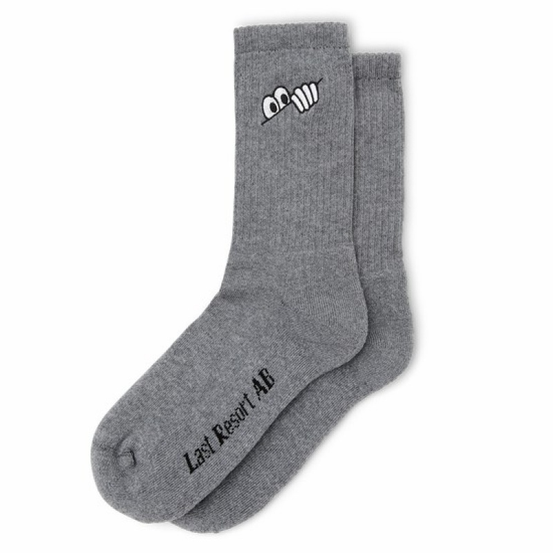 Grey Men\'s Last Resort AB Eye Socks | Canada-7926145