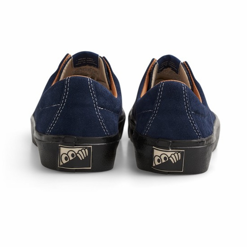 Navy / Black Men's Last Resort AB VM003 Suede Lo Skate Shoes | Canada-3208567