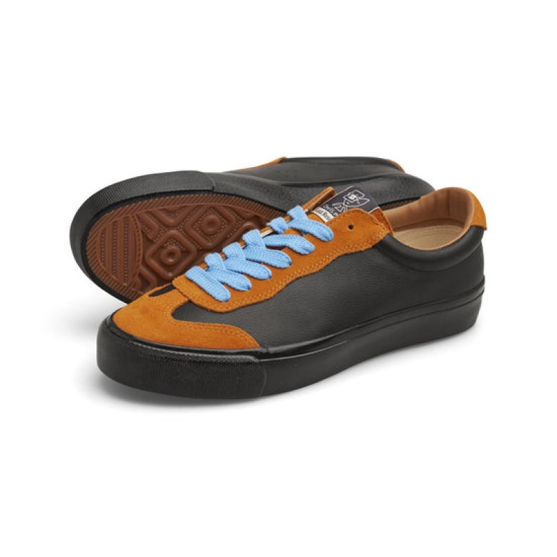 Orange / Black Men's Last Resort AB VM004 Milic Suede Skate Shoes | Canada-9243561
