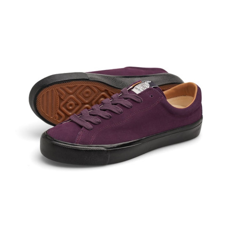 Purple / Black Men's Last Resort AB VM003 Lo Suede Skate Shoes | Canada-0649812