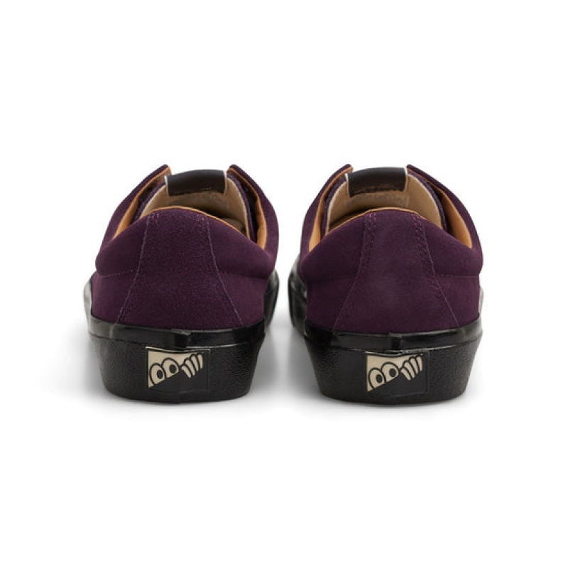 Purple / Black Men's Last Resort AB VM003 Lo Suede Skate Shoes | Canada-0649812